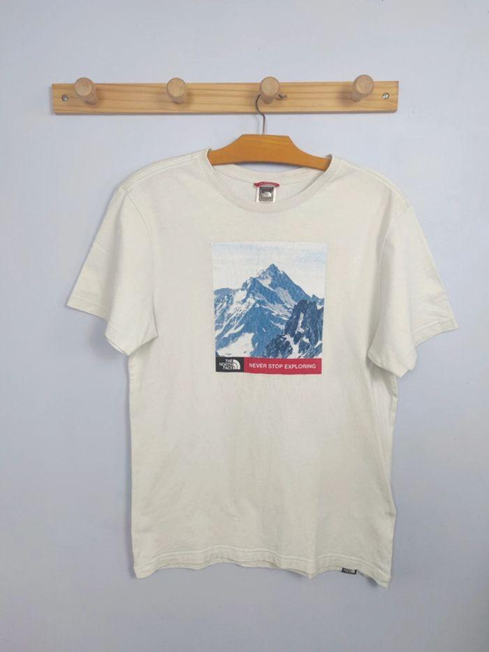 T-shirt The North Face Blanc Taille S Homme - photo numéro 1