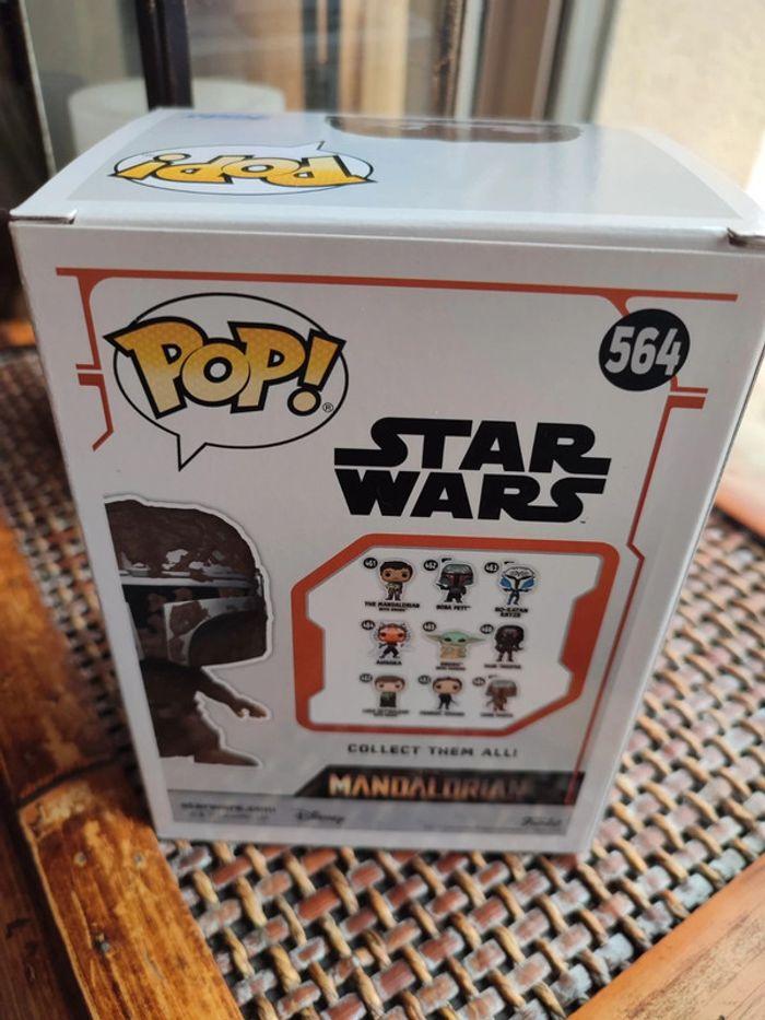 Star wars the mandalorian mudhorn battle 564 funko pop gamestop exclusive bobble head - photo numéro 4