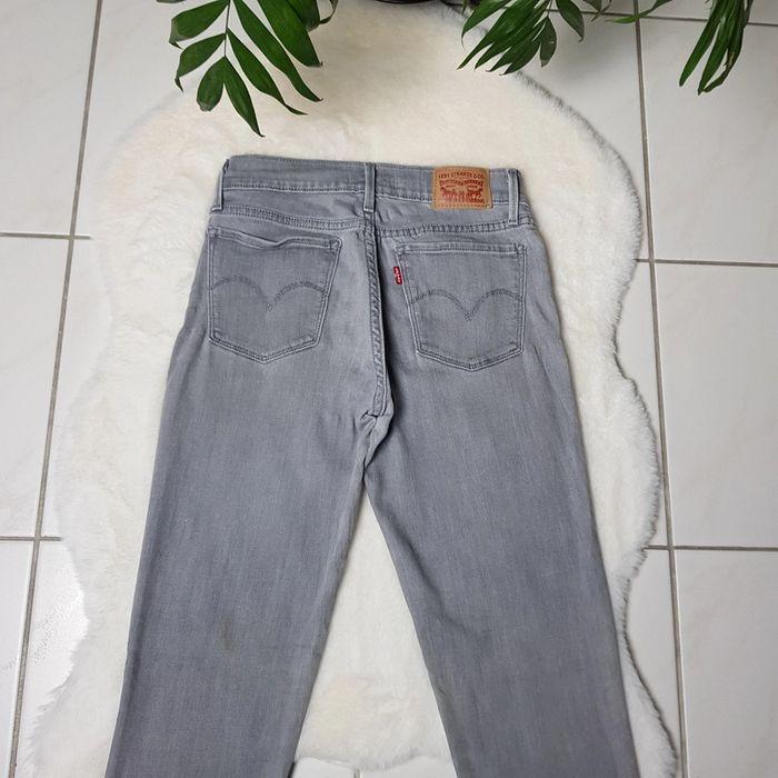 Jean Levi's 710 Super Skinny W27 L30 Gris - photo numéro 6