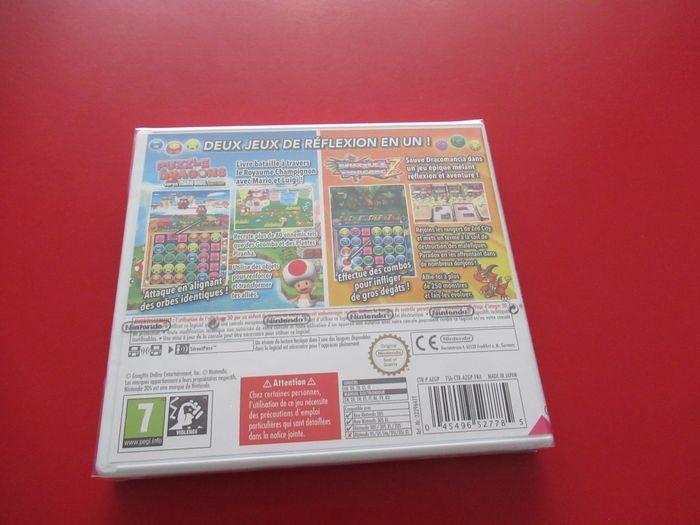 Puzzle Dragons Z + Puzzle Dragons Super Mario Bros. Edition 3DS Neuf - photo numéro 2