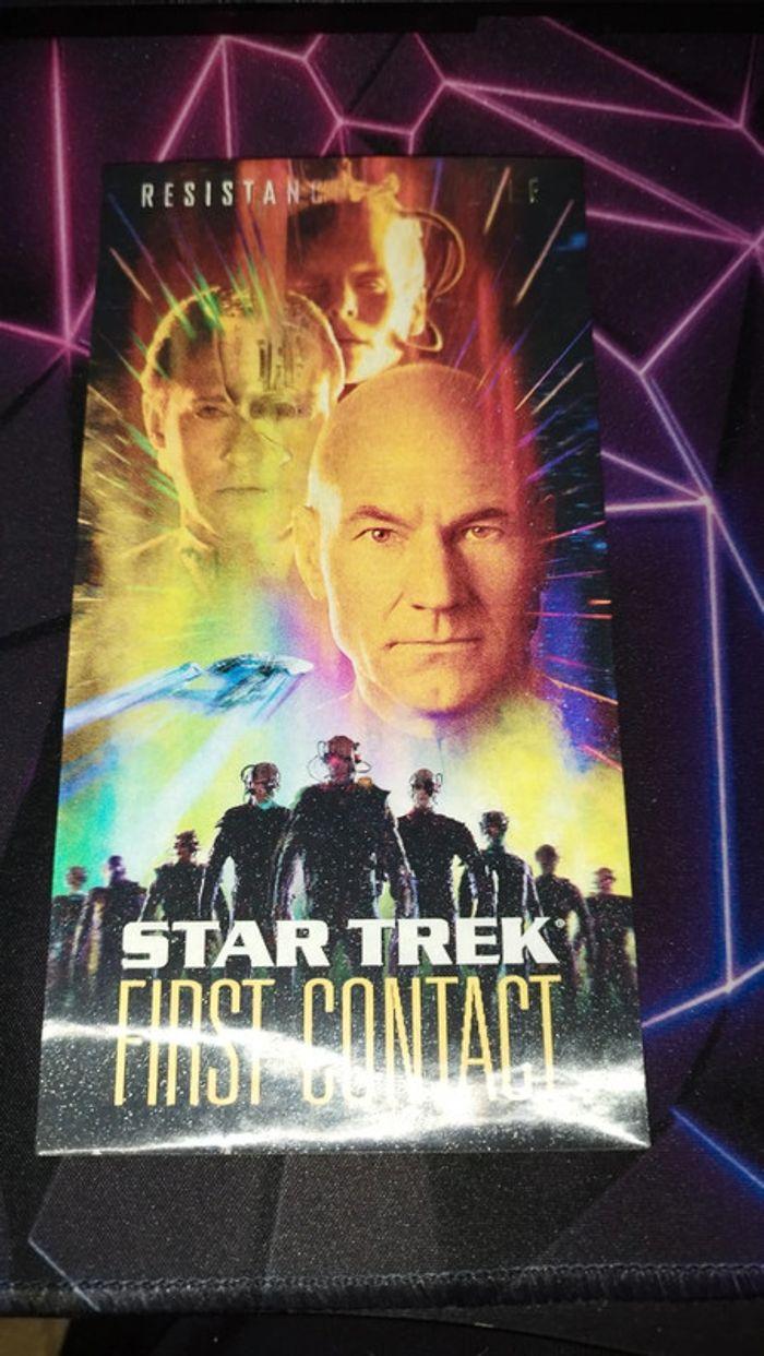 Grande Carte Star Trek first contact lenticular 3d holo holographique card film