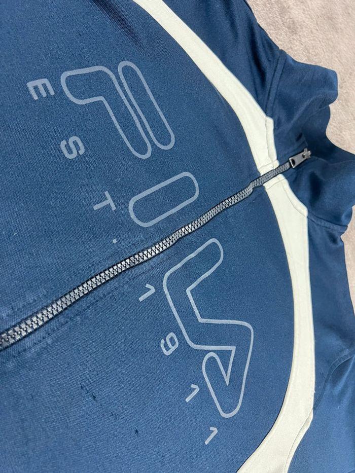 👕 Veste de Sport Fila Vintage Bleu Marine Taille M 👕 - photo numéro 7