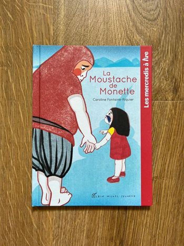 Livre enfant La moustache de Monette - photo numéro 1