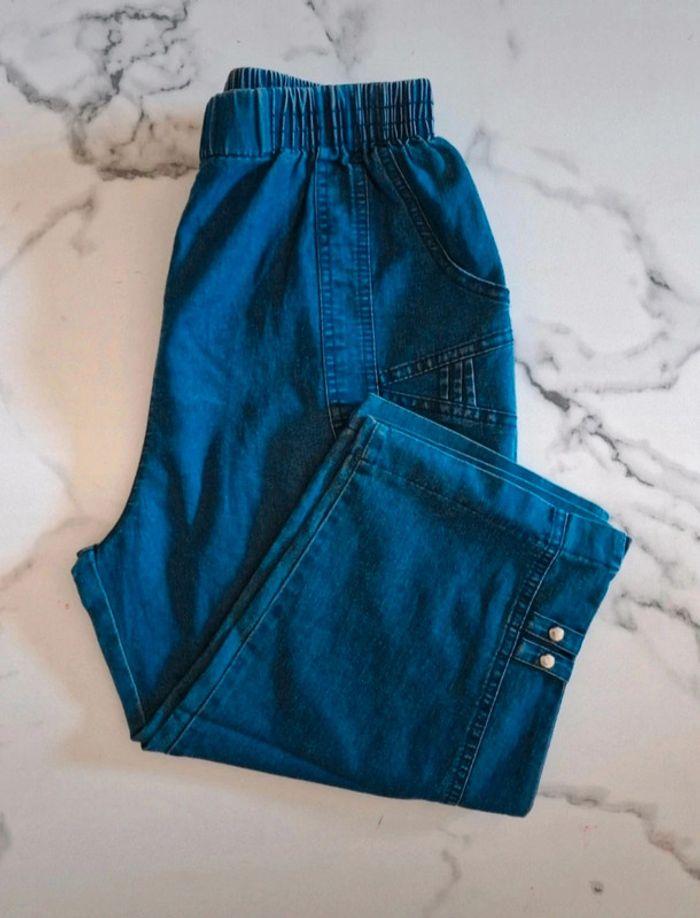 Pantalon court bleu marine - photo numéro 1