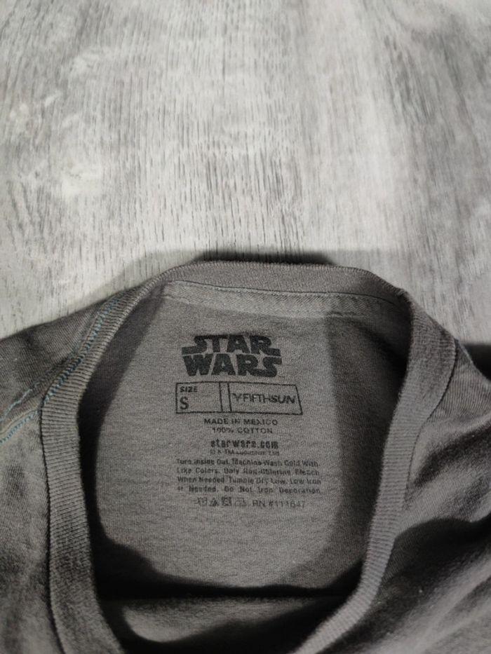 T-shirt Licence Star Wars Lucas Film Vintage Gris Taille S Homme - photo numéro 3