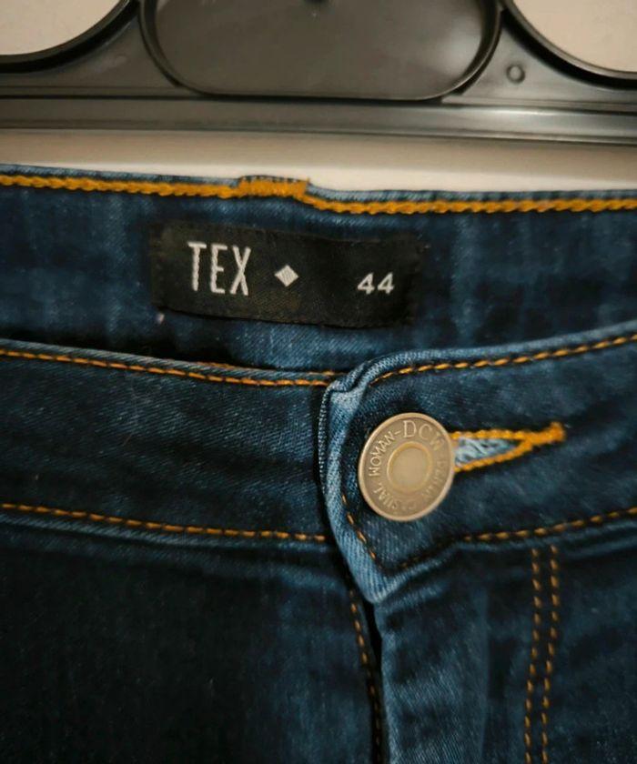 Jean bleu marine taille 44 tex - photo numéro 3