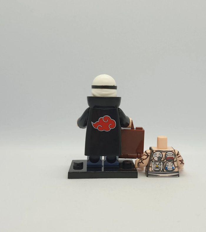 🥷 Figurine Naruto Shippûden Akatsuki - Kakuzu - (Style Lego) 🥷 - photo numéro 3