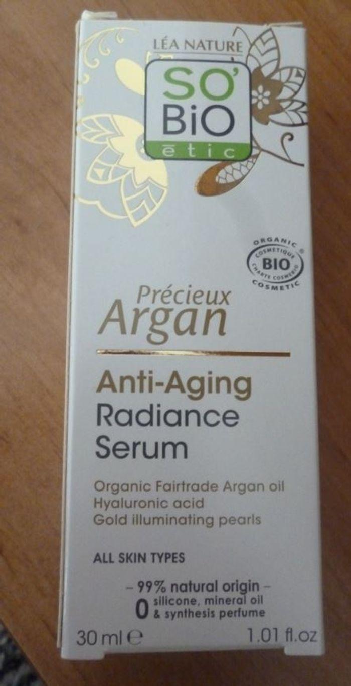 sérum visage argan, so'bio étic de Léa nature - photo numéro 2