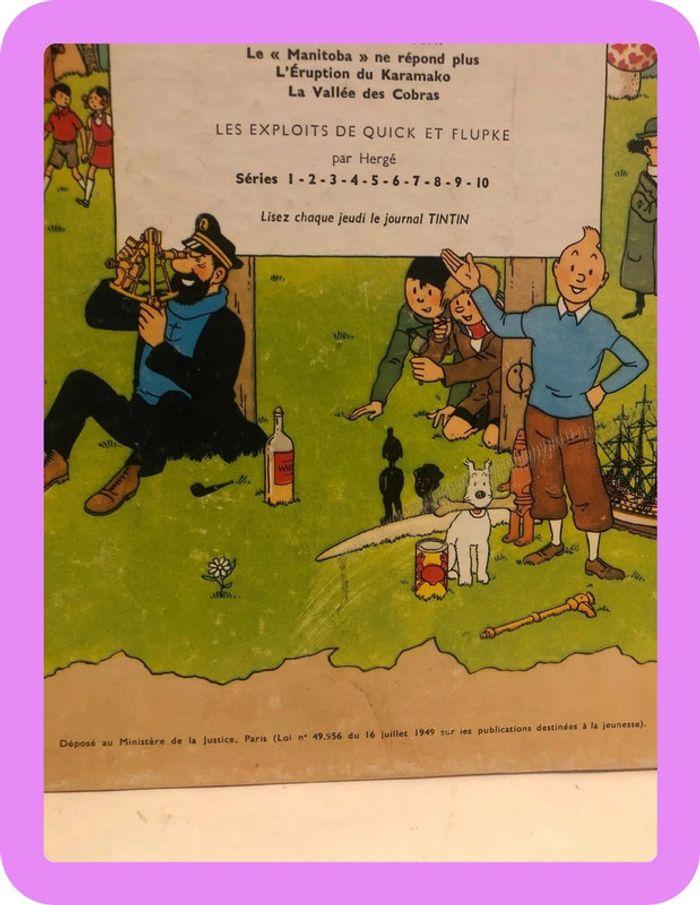 Bd Bande dessinée les aventures de tintin les bijoux de la catastrophe B34 - photo numéro 10