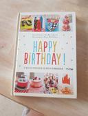 livre de recettes de gateaux d'anniversaire