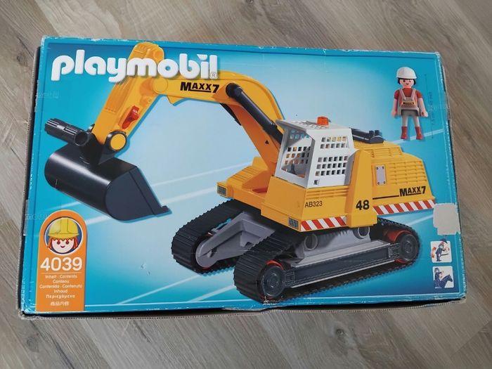 🏗 Playmobil Pelleteuse Engin de Chantier 4039 - photo numéro 3