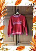 Pull en maille rouge Coca Cola 34