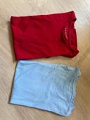 Lot de 4 teeshirts homme uni