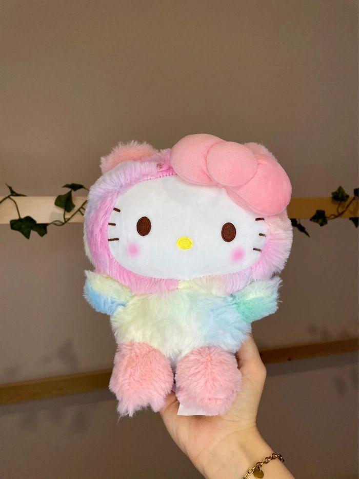 Peluche Hello Kitty coloré - photo numéro 1