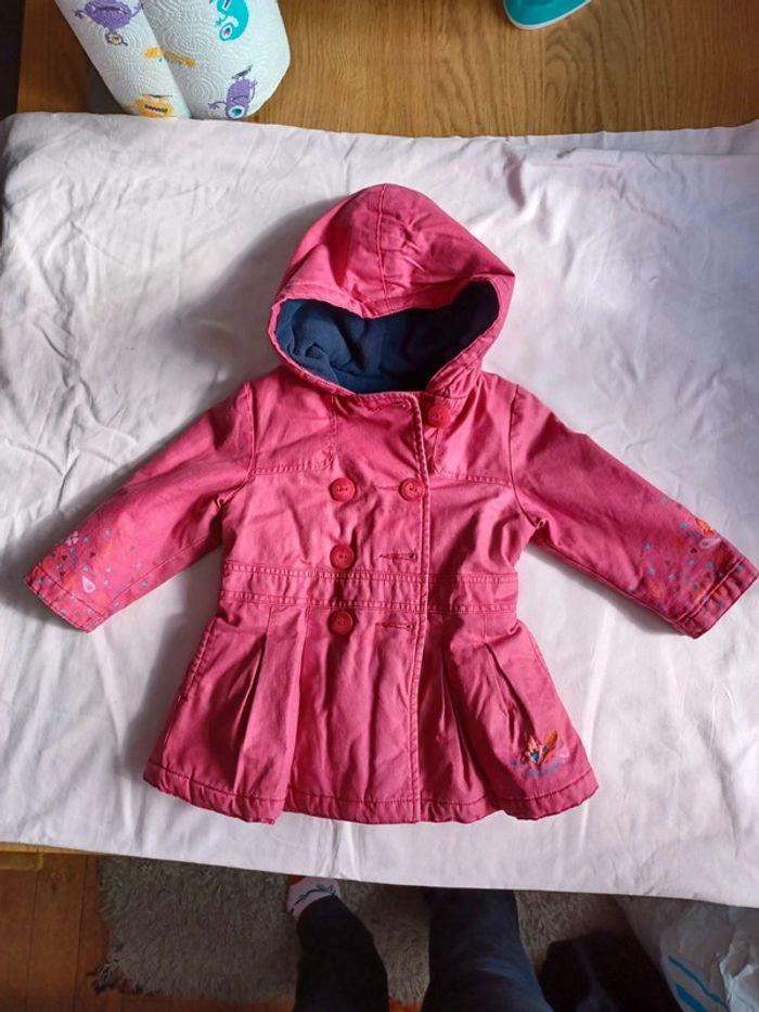 Manteau bébé fille catimini rose 18 mois - photo numéro 1