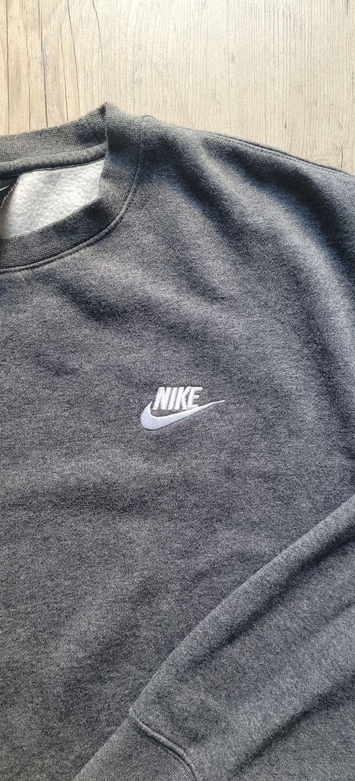 Sweat/Pull/Crewneck Nike Club Gris Taille M Homme Logo Brodé - photo numéro 3