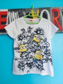 Tee-shirt minions femme