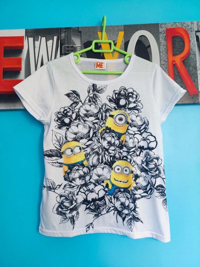 Tee-shirt minions femme - photo numéro 1