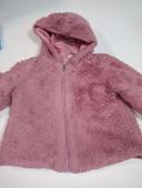 Gilet Zeeman tout doux vieux rose 98/104 be