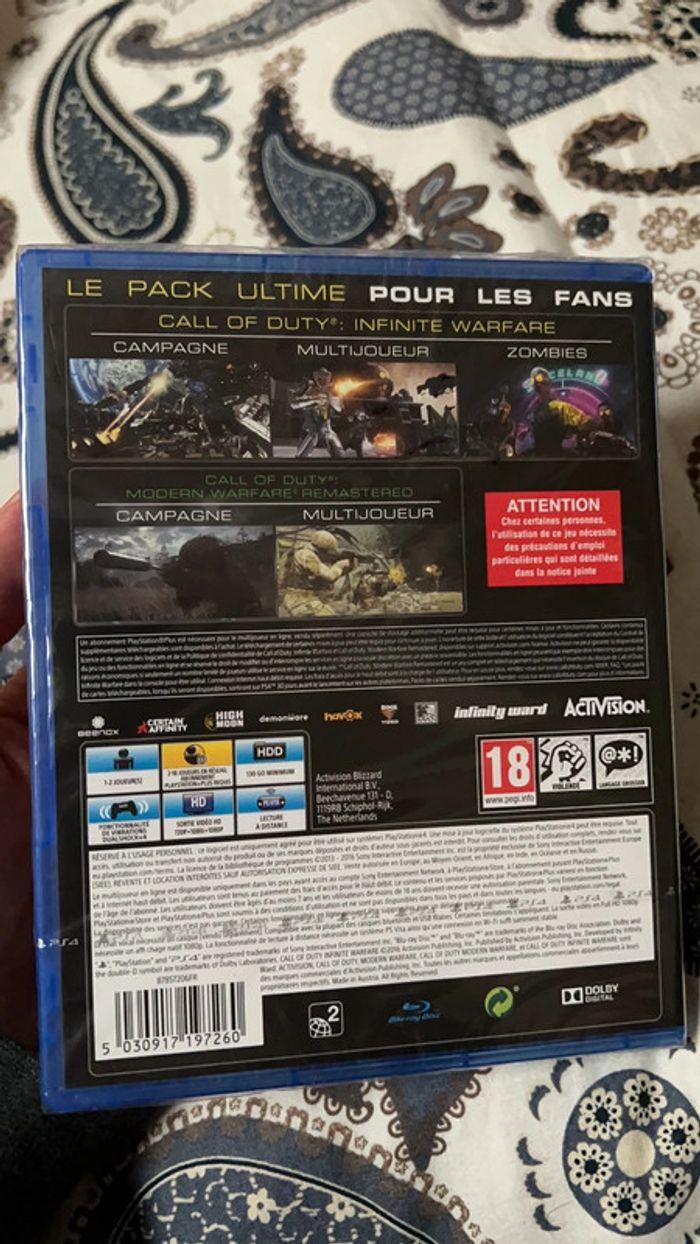 Call of duty édition Legacy ps4 neuf - photo numéro 2