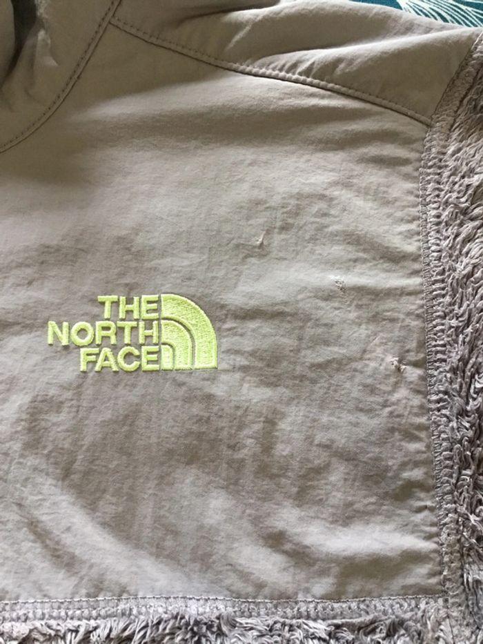 Veste polaire pour fille The North Face grise taille XL 18ans 067 - photo numéro 4