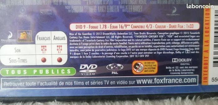 dvd Les cinq Légendes. Neuf sous blister. - photo numéro 6