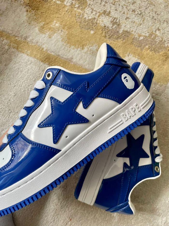 Baskets basses A Bathing Ape Bape Sta Low bleu foncé - photo numéro 16