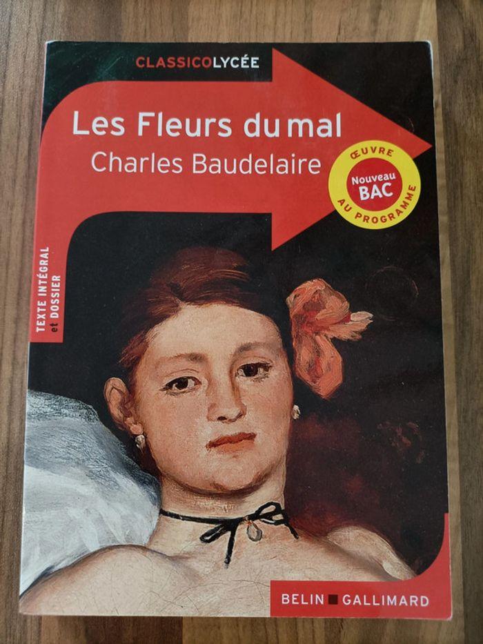 Livre neuf bac français les fleurs du mal Baudelaire - photo numéro 1