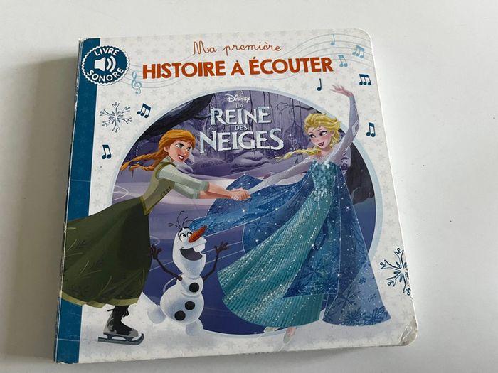 Livre sonore ma première histoire a écouter La reine des neiges - photo numéro 1