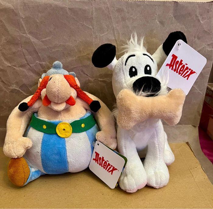 Peluches 2020 - Astérix et Idefix 14-15cm - photo numéro 1