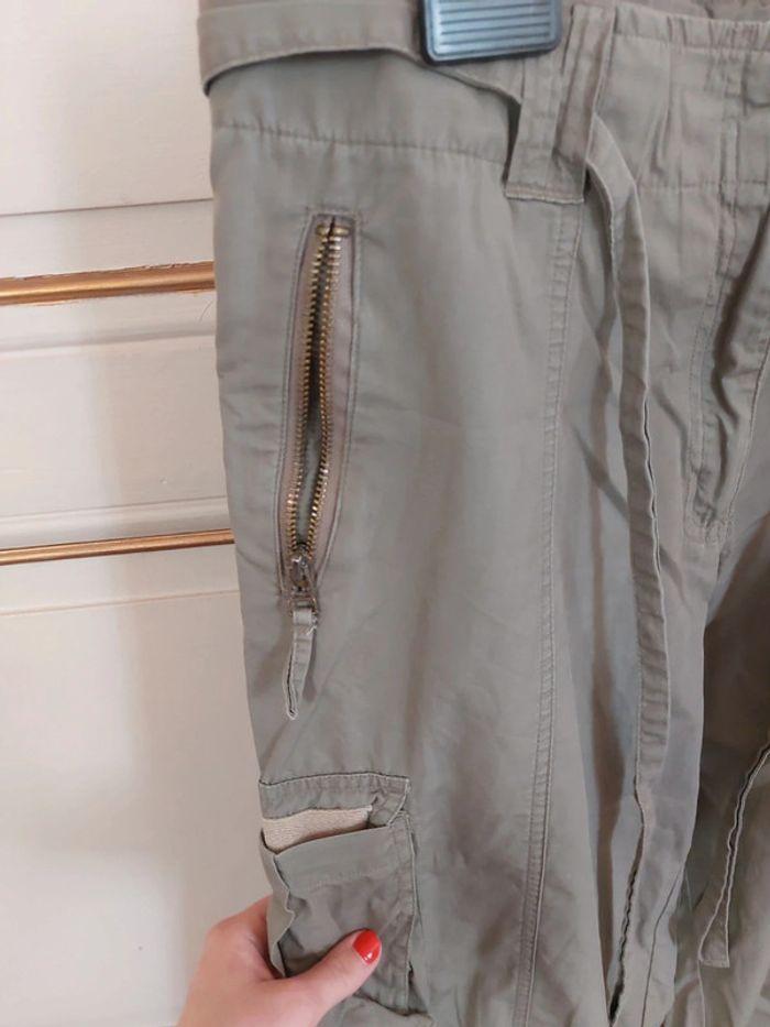 Pantalon cargo kaki - photo numéro 3