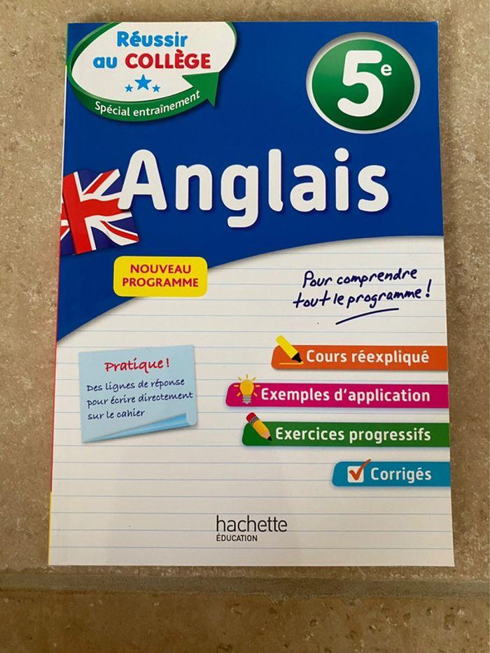 Anglais 5eme - photo numéro 1