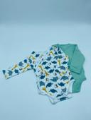 Lot de 2 body en jersey coton