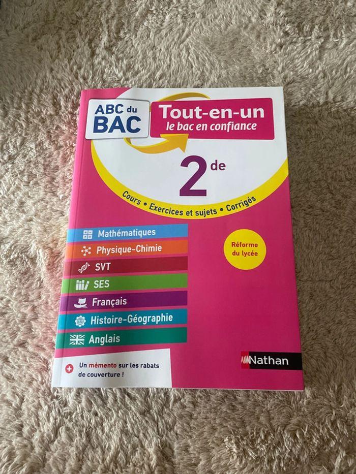 Livre abc du bac 2nde - photo numéro 1