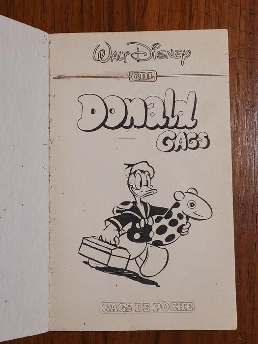 Donald gags 3 - Disney - vintage 1982 - photo numéro 3