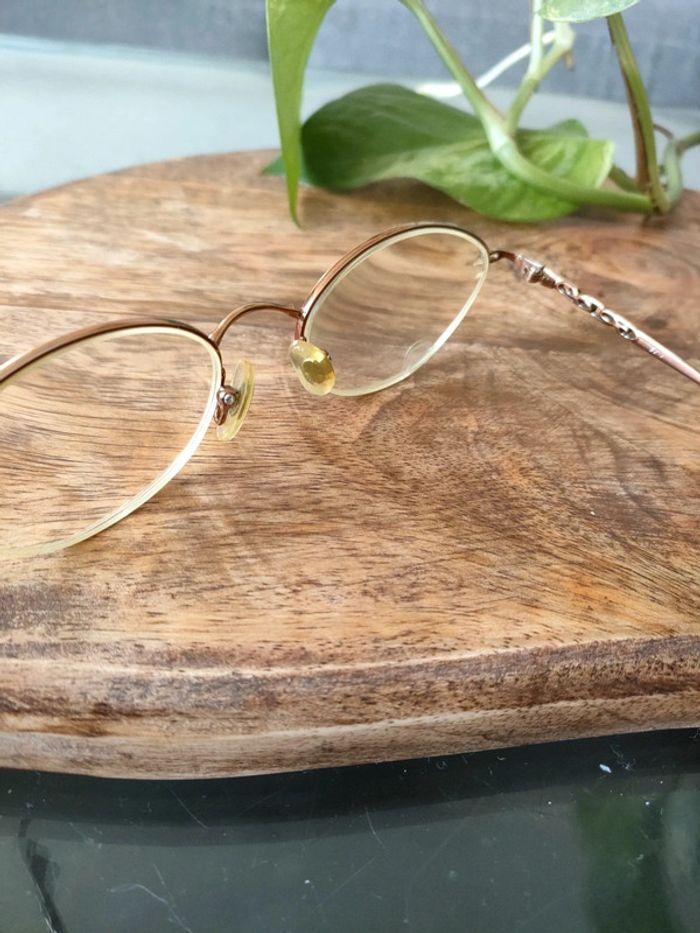 Lunettes monture rose gold - photo numéro 4