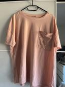 T-shirt rose pale