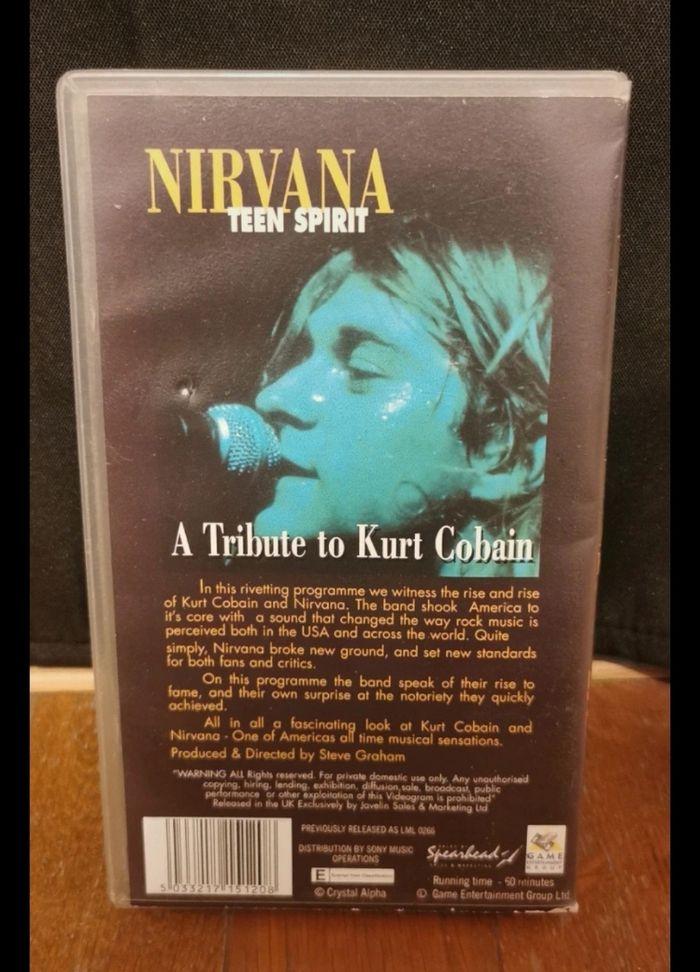 Rare vhs Nirvana teen spirit - photo numéro 2