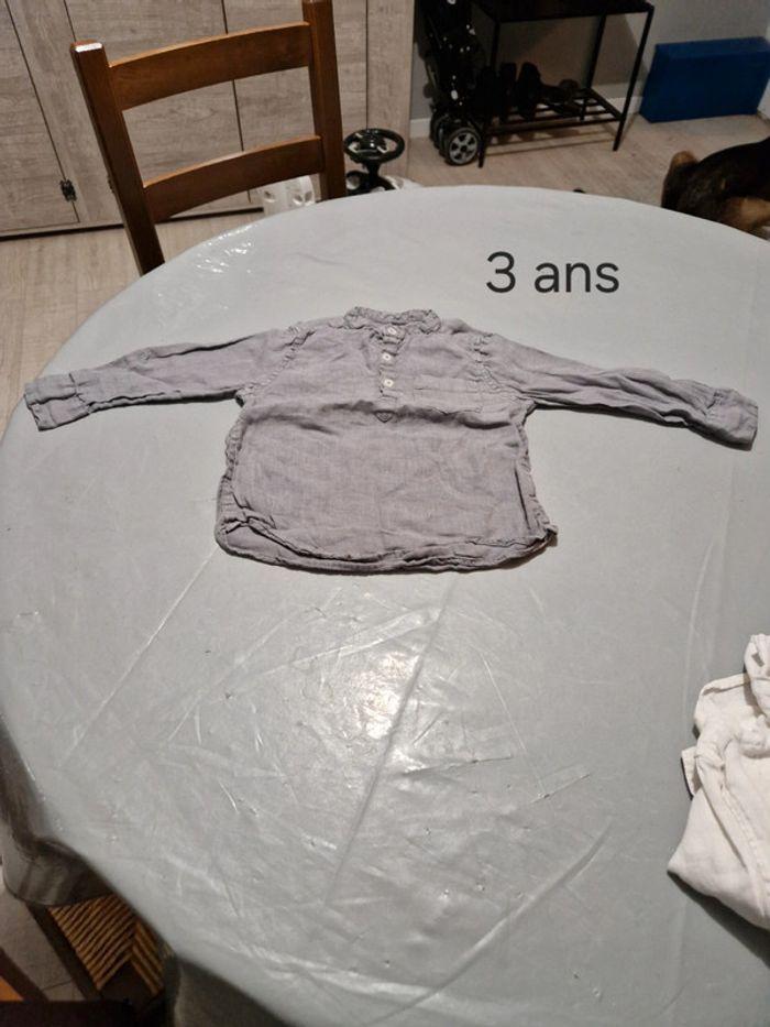 Lot de 2 chemise 3 ans - photo numéro 2