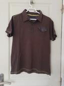 Polo marron homme brice taille M/38