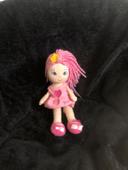 Petite peluche princesse rose