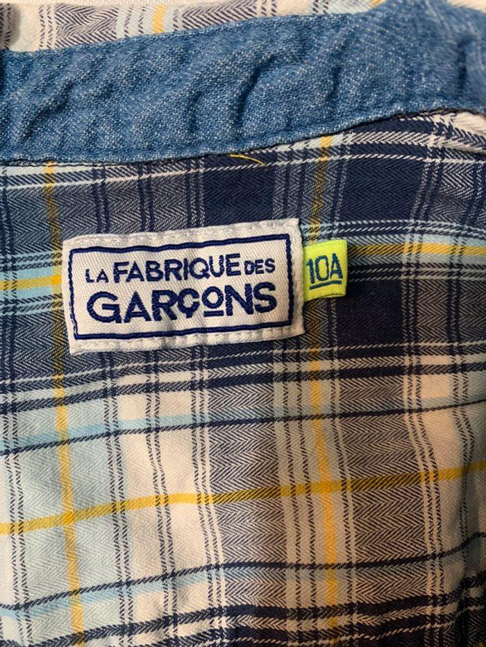 Chemise La Fabrique Des Garçons 10 ans - photo numéro 2