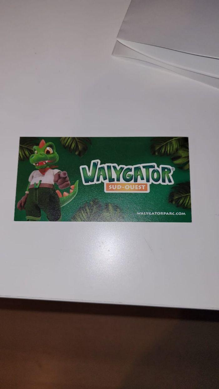 Places pour Parc Walygator Sud-Ouest. - photo numéro 1