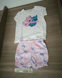 Ensemble t-shirt et short été 36 mois disney baby