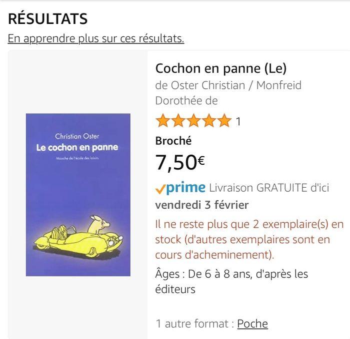 Livre - Le cochon en panne - photo numéro 3