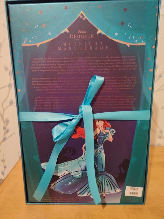 Poupée Disney Ariel édition limitée masquerade - photo numéro 4