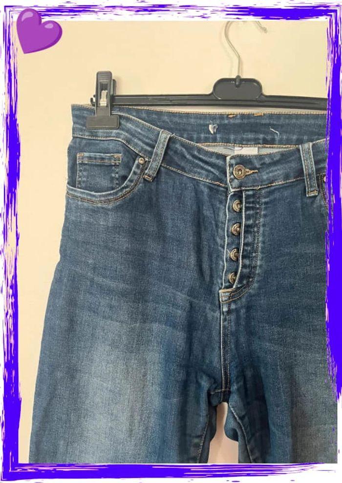 Jeans Taille haute - Taille 38 - photo numéro 2