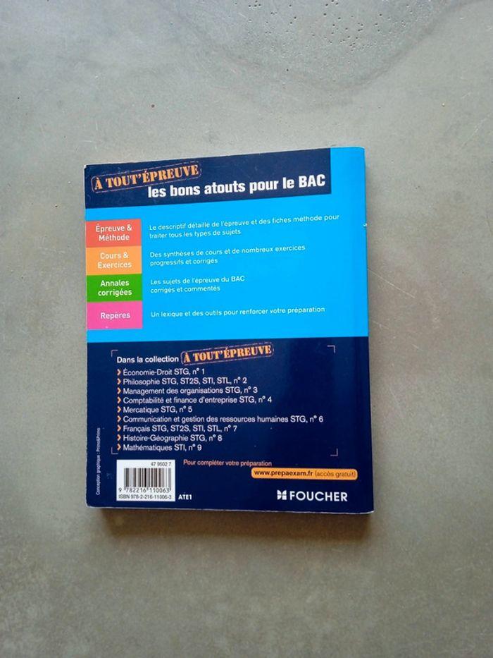 Livre de révision du bac ST2S - photo numéro 2