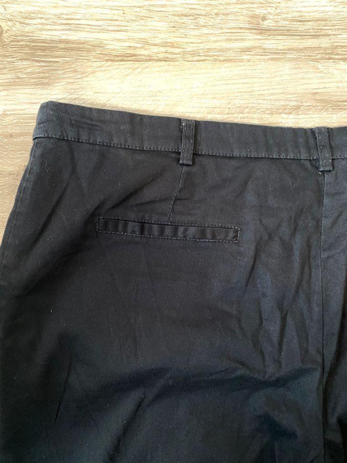 Pantalon chino court noir Kiabi taille 3XL / 46 - photo numéro 8