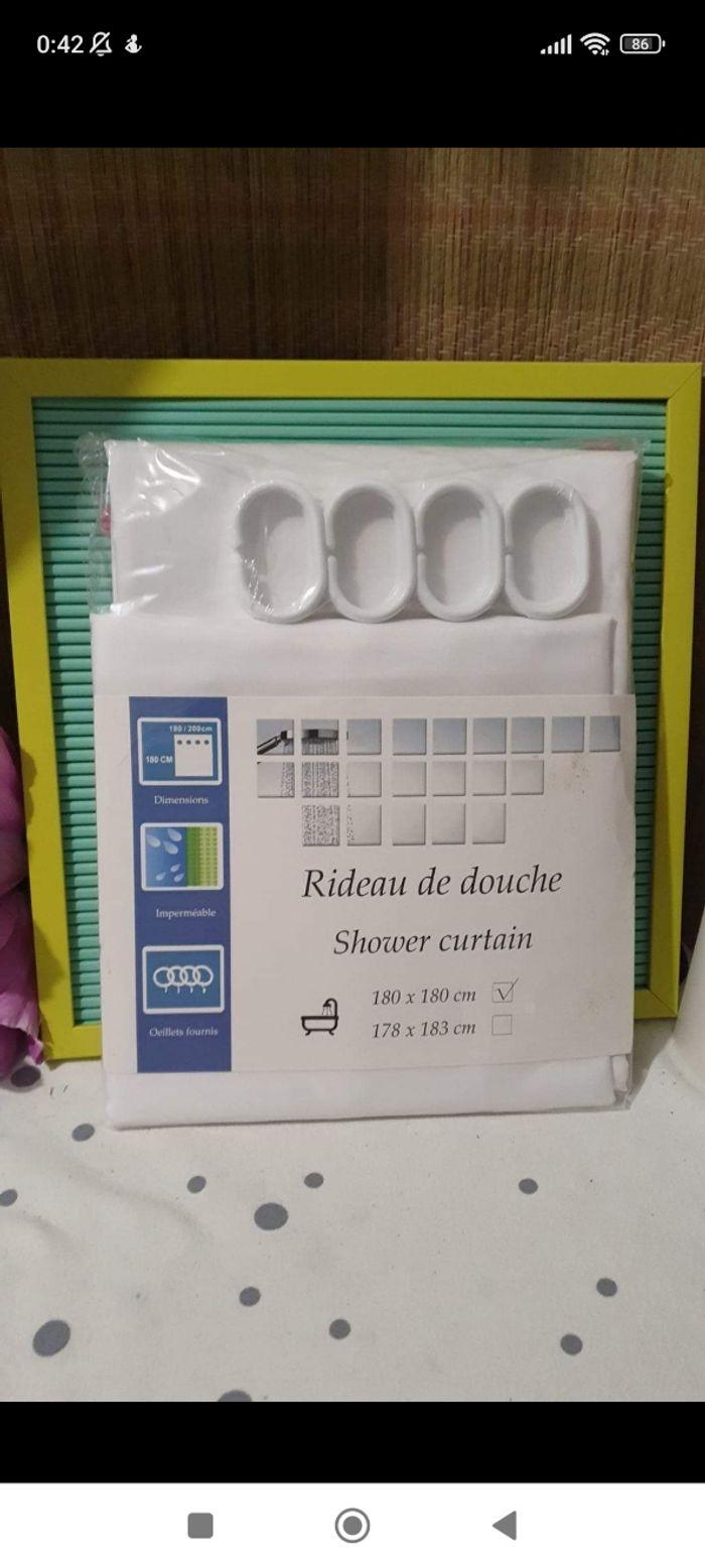 Rideau de douche